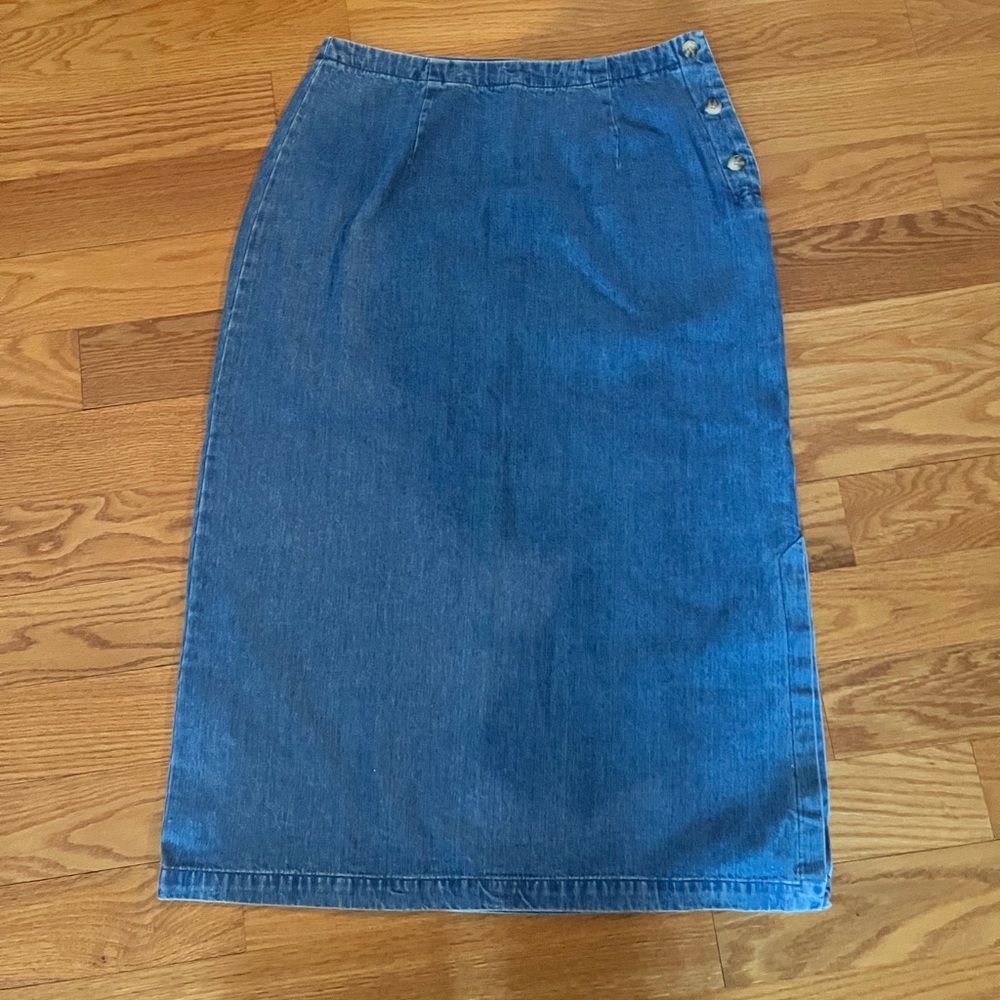 Eddie Bauer denim skirt